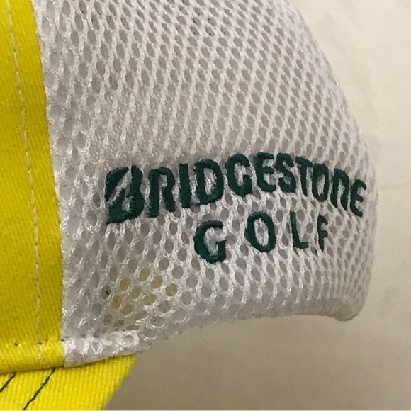 Bridgestone Golf Brand adjustable Snap Back Golf Cap - Picture 7 of 13